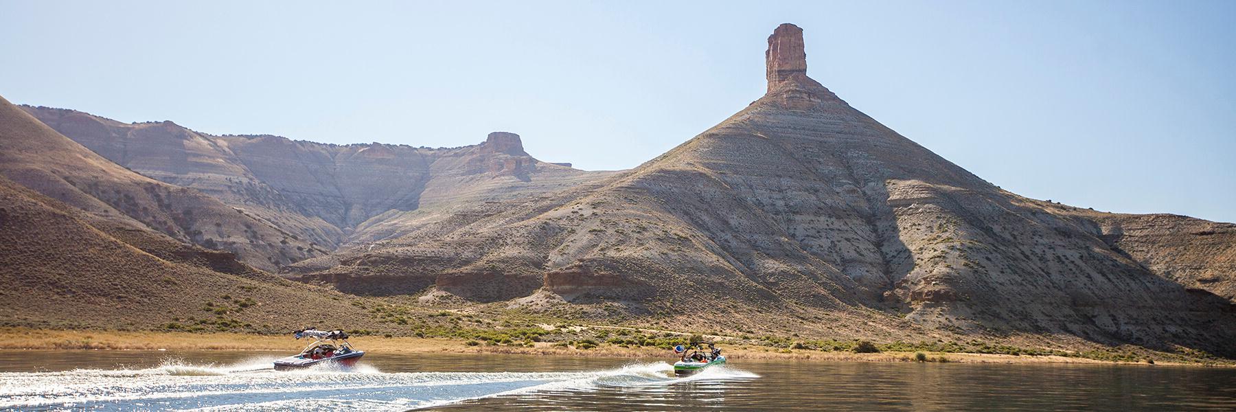 Boating in Flaming Gorge National Recreation Area